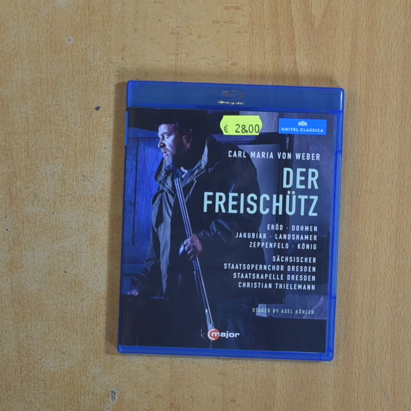 [419489] DER FREISCHUTZ - BLURAY - ¡Consulta mis otros artículos!