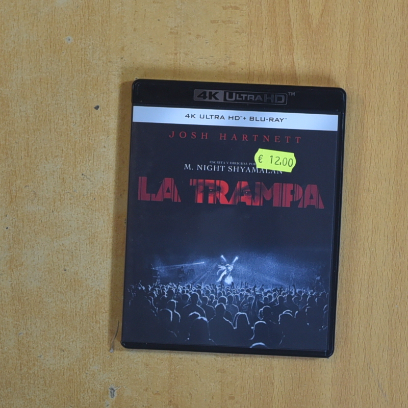 [419494] LA TRAMPA 4K - BLURAY - Múltiples artículos = 1 solo envío
