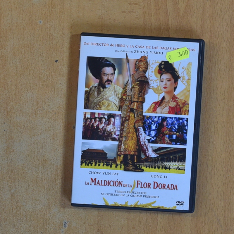 LA MALDICION DE LA FLOR DORADA - DVD