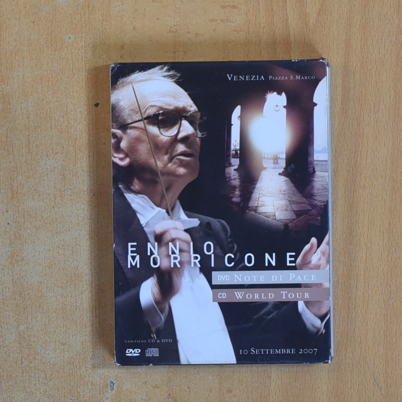 ENNIO MORRICONE NOTE DI PACE WORLD TOUR - DVD