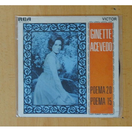 GINETTE ACEVEDO - POEMA 20 / POEMA 15 - SINGLE