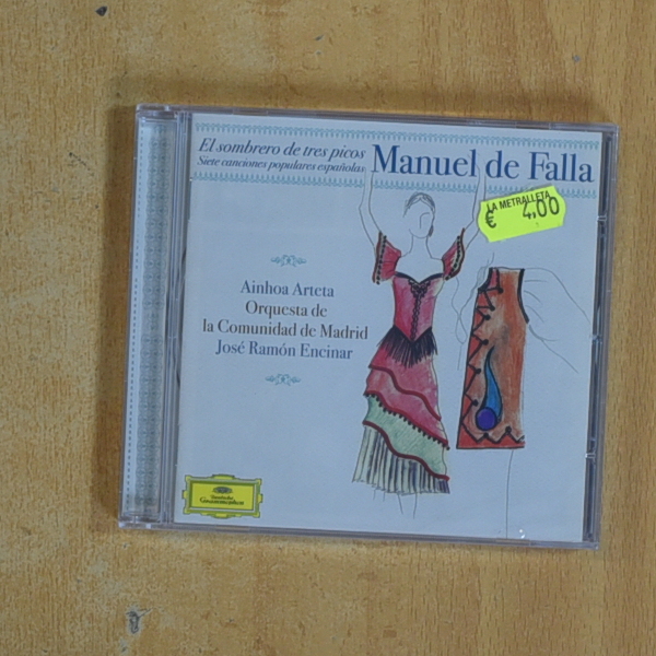 [419657] MANUEL DE FALLA - EL SOMBRERO DE TRES PICOS - CD