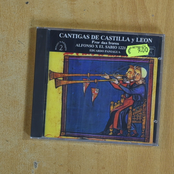 [419677] EDUARDO PANIAGUA - CANTIGAS DE CASTILLA Y LEON - CD