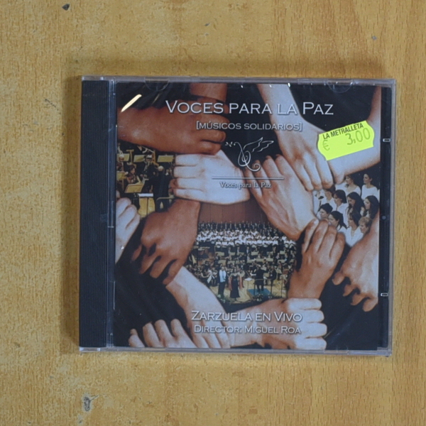 [419679] VARIOS - VOCES PARA LA PAZ ZARZUELA EN VIVO - CD
