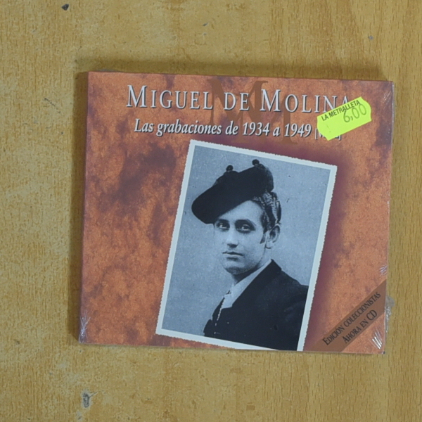MIGUEL DE MOLINA - LAS GRABACIONES DE 1934 A 1949 - CD