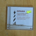 DUTILLEUX - TOUT UN MONDE LOINTAIN L ARBRE DES SONGES - CD