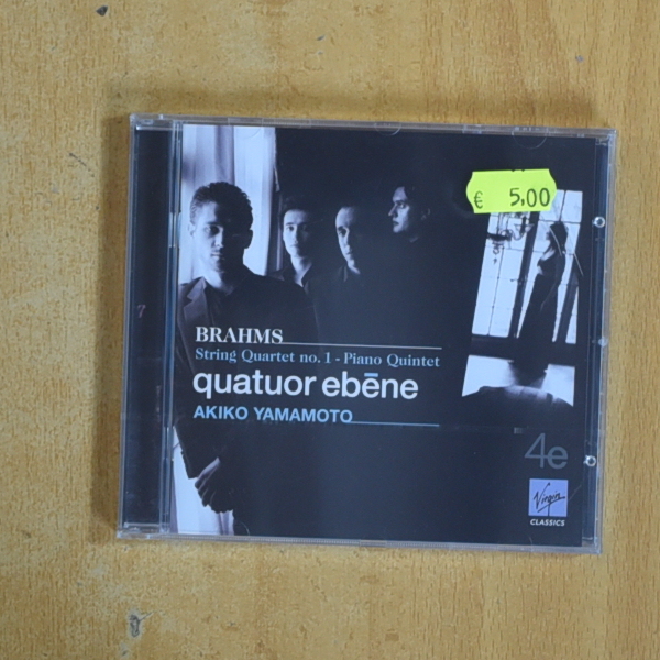 [419714] BRAHMS - QUATOR EBENE - CD