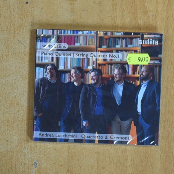 ANDREA LUCCHESINI / QUARTETTO DI CREMONA - PIANO QUINTET / STRING QUARTET NO 1 - CD