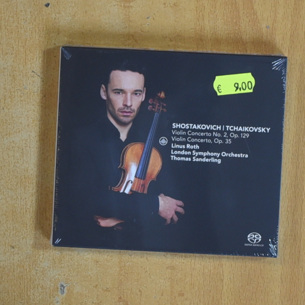 [419722] SHOSTAKOVICH / TCHAIKOVSKY - VIOLIN CONCERTO NO 2 OP 129 / VIOLIN CONCERTO OP 35 - CD