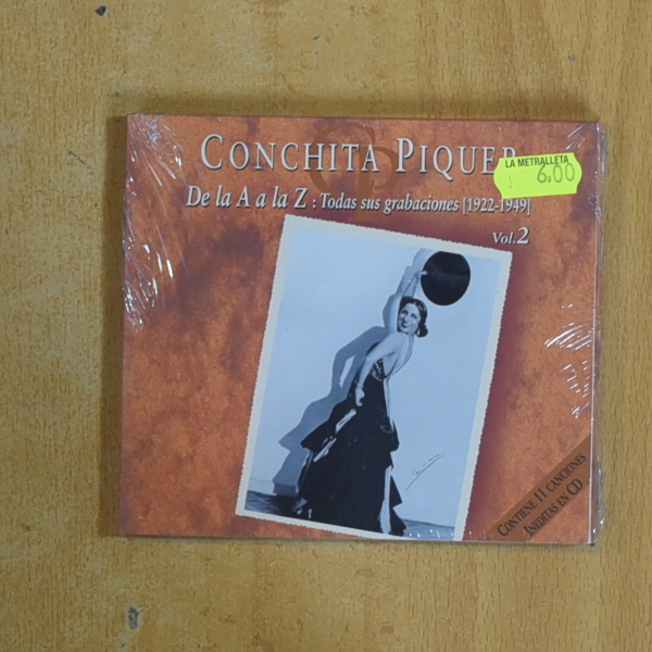 [419726] CONCHITA PIQUER - DE LA A A LA Z TODAS SUS GRABACIONES VOL 2 - CD