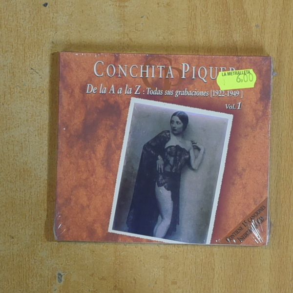 [419727] CONCHITA PIQUER - DE LA A A LA Z TODAS SUS GRABACIONES VOL 1 - CD