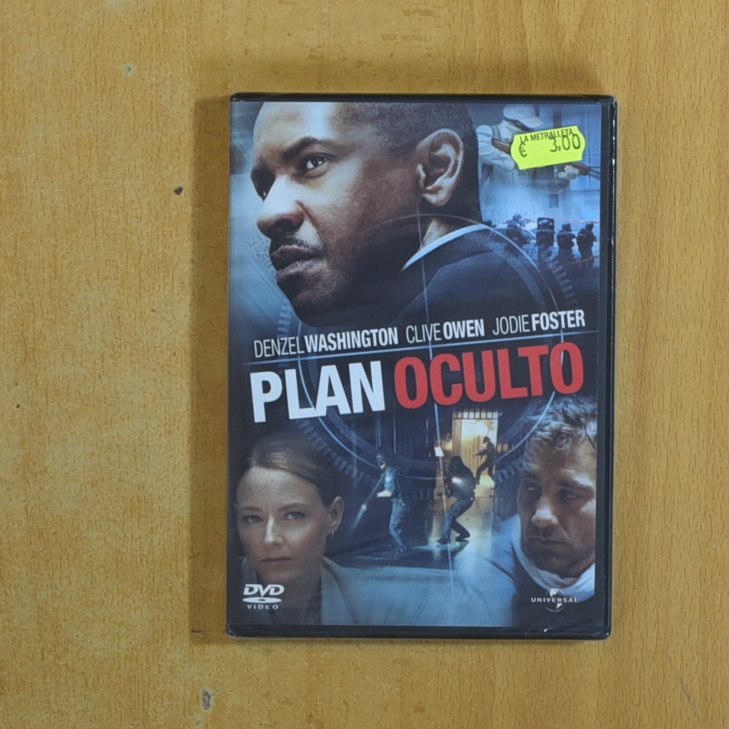 PLAN OCULTO - DVD