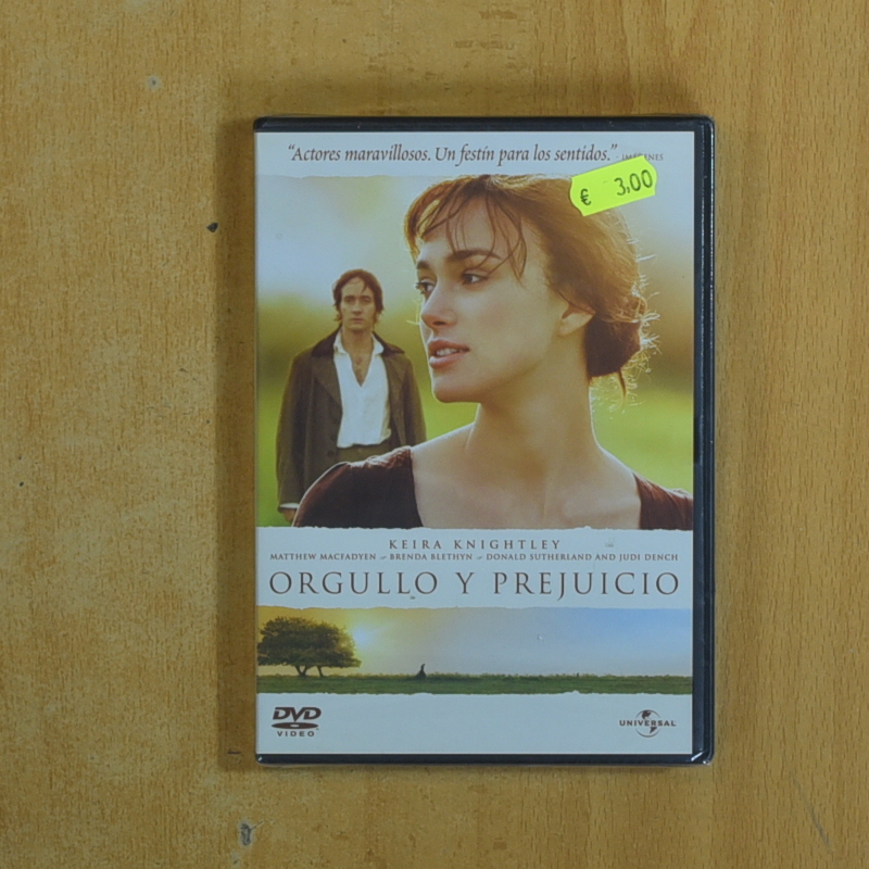 ORGULLO Y PREJUICIO - DVD