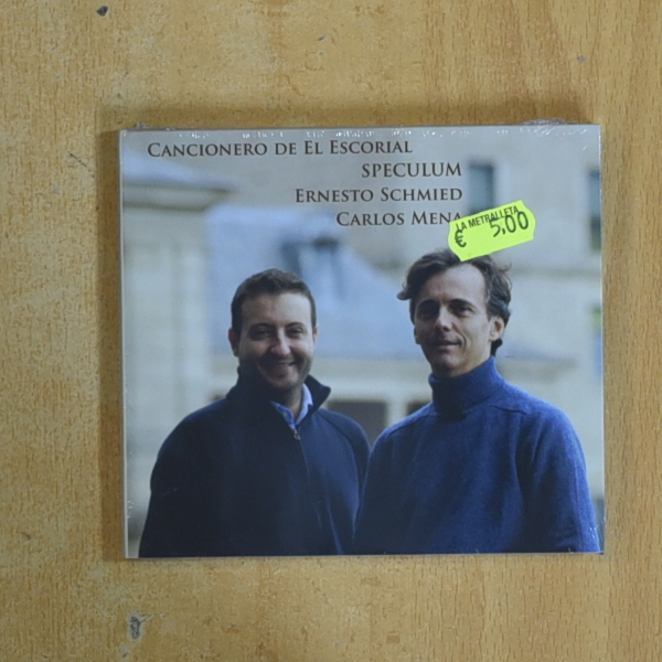 [419874] SPECULUM / ERNESTO SCHMIED / CARLOS MENA - CANCIONERO DE EL ESCORIAL - CD