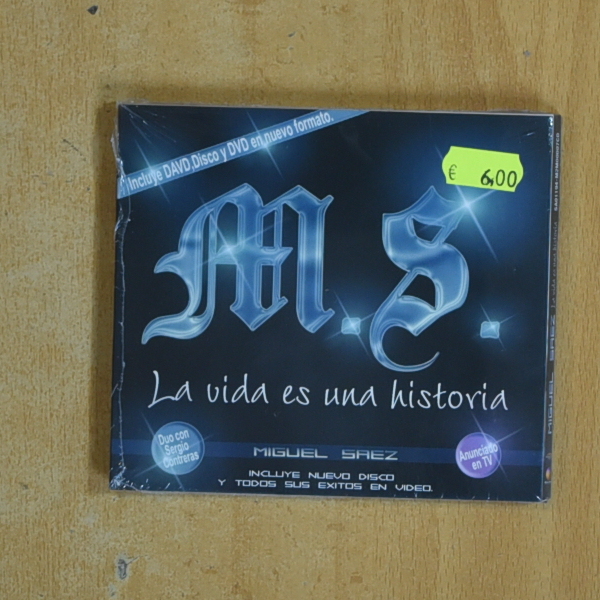 MIGUEL SAEZ - LA VIDA ES UNA HISTORIA - CD