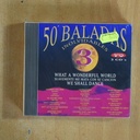 VARIOS - 50 BALADAS INOLVIDABLES - CD