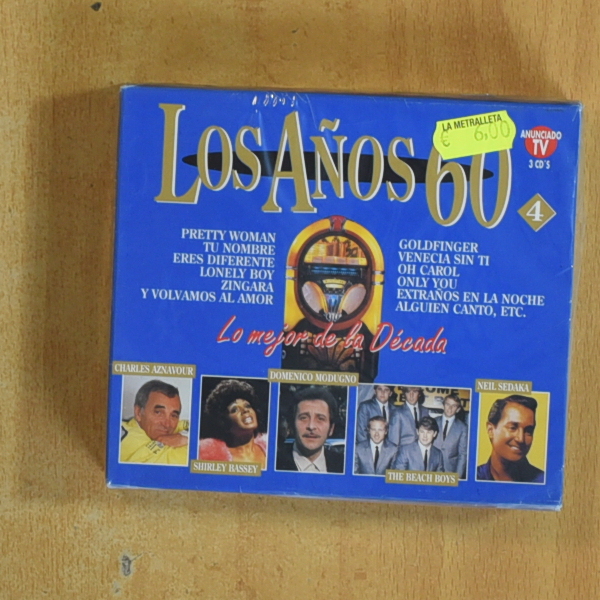 [419915] VARIOS - LOS AÑOS 60 - CD