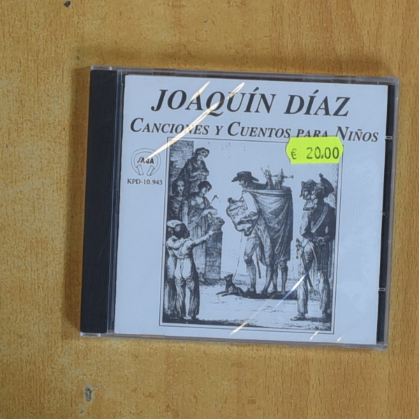 [419948] JOAQUIN DIAZ - CANCIONES Y CUENTOS PARA NIÑOS - CD