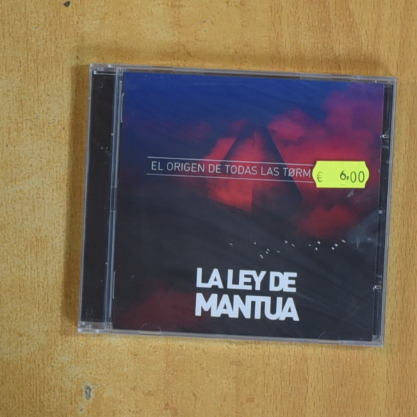 [419950] LA LEY DE MANTUA - EL ORIGEN DE TODAS LAS TORMENTAS - CD