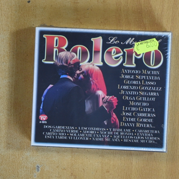 VARIOS - LO MEJOR DEL BOLERO - CD