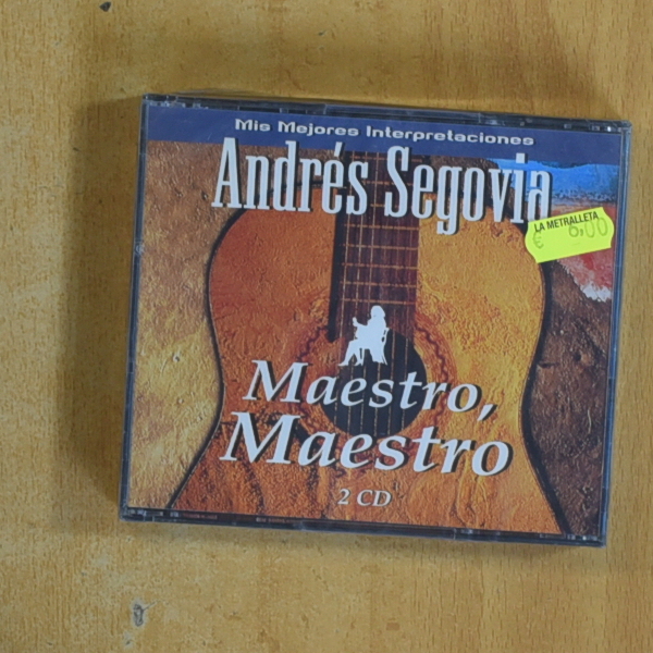 [420010] ANDRES SEGOVIA - MAESTRO MAESTRO - CD