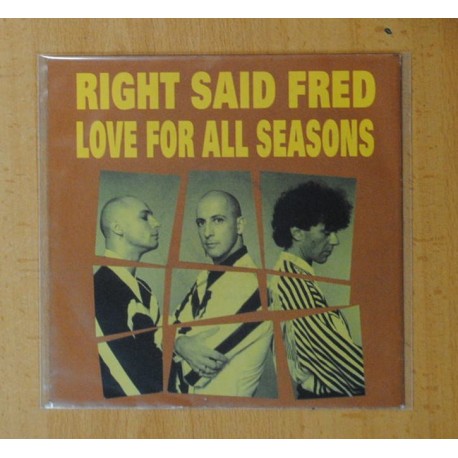[256243] RIGHT SAID FRED - LOVE FOR ALL REASON - SINGLE