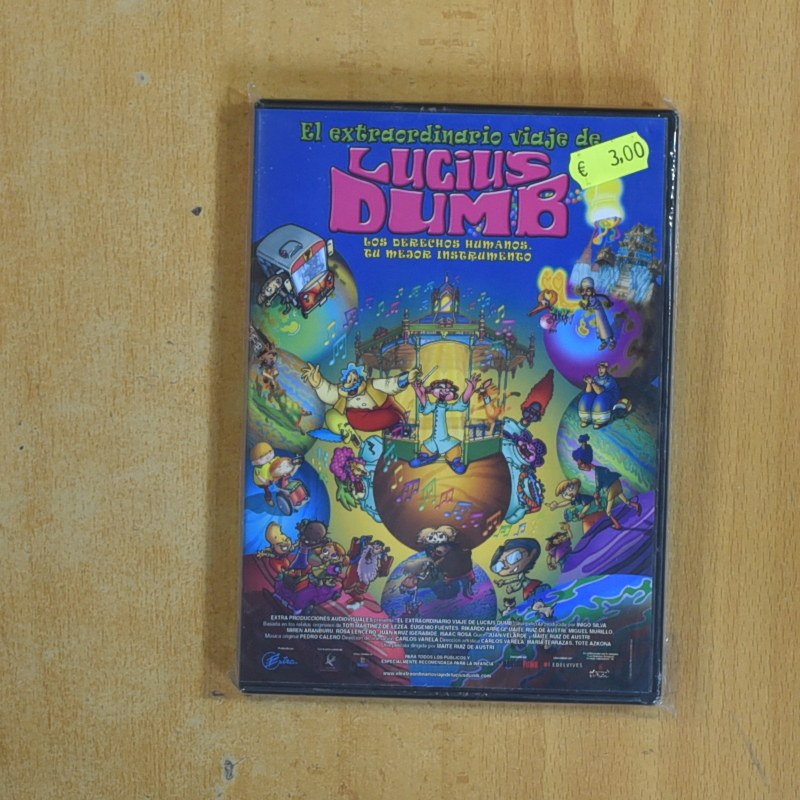 [420031] EL EXTRAORDINARIO VIAJE DE LUCIUS DUMB - DVD