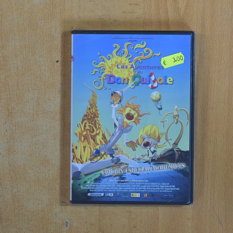 LAS AVENTURAS DE DON QUIJOTE - DVD