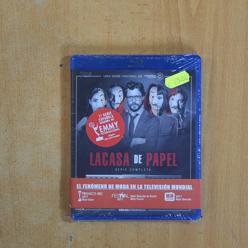 LA CASA DE PAPEL - SERIE COMPLETA - BLURAY