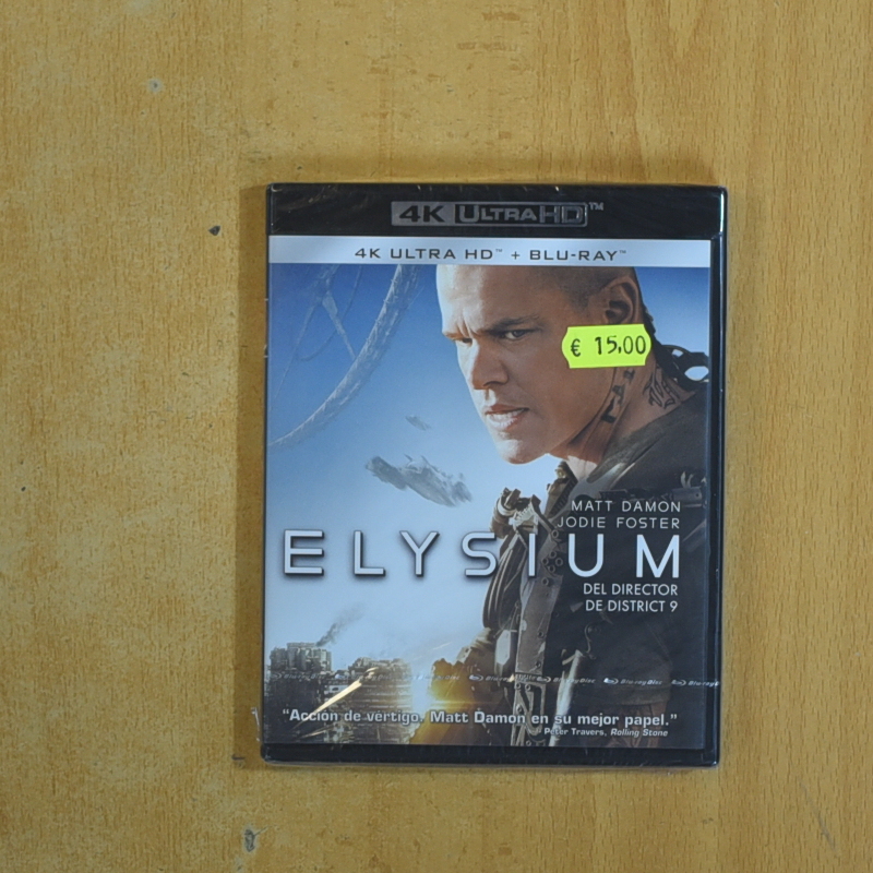 ALYSIUM 4K - BLURAY