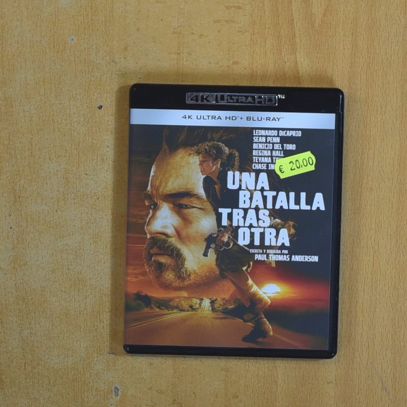UNA BATALLA TRAS OTRA 4K - BLURAY