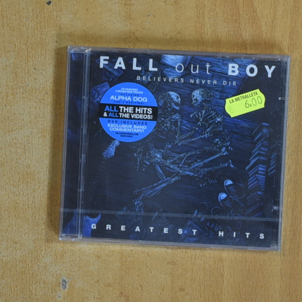 FALL OUT BOY - BELIEVERS NEVER DIE GREATEST HITS - CD