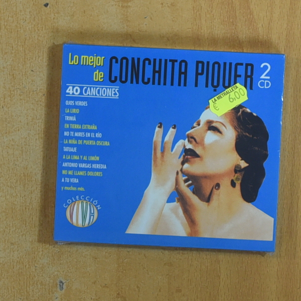 CONCHITA PIQUER - LO MEJOR DE CONCHITA PIQUER - CD