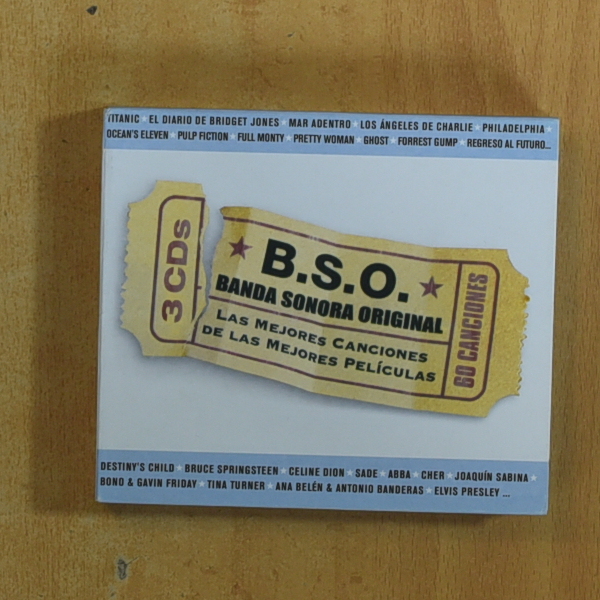 VARIOS - BSO BANDA SONORA ORIGINAL - CD
