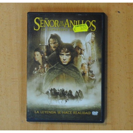 EL SEÑOR DE LOS ANILLOS LA COMUNIDAD DEL ANILLO - DVD