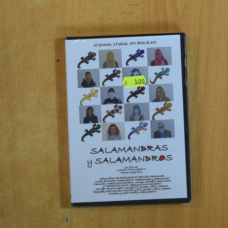SALAMANDRAS Y SALAMANDROS - DVD