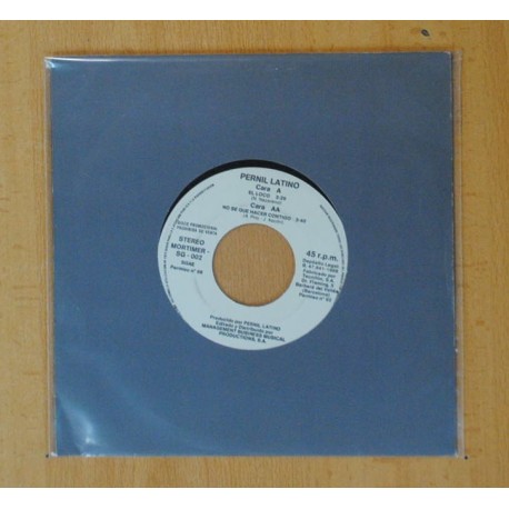 PERNIL LATINO - EL LOCO / NO SE QUE HACER CONTIGO - SINGLE
