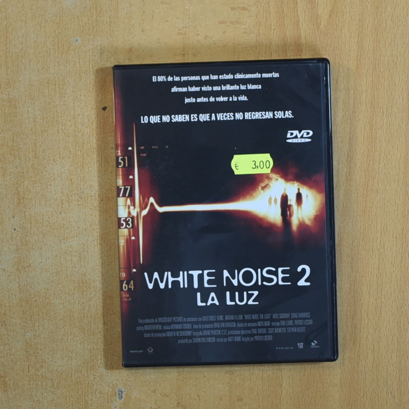 WHITE NOISE 2 LA LUZ - DVD