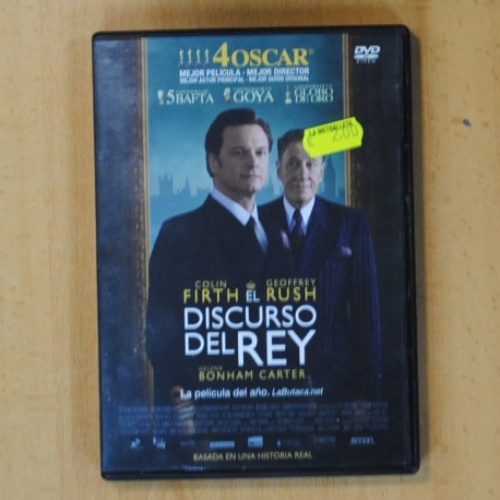 EL DISCURSO DEL REY - DVD