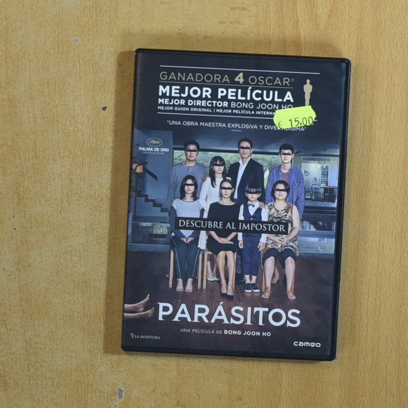 PARASITOS - DVD
