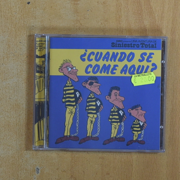 SINIESTRO TOTAL - CUANDO SE COME AQUI - CD