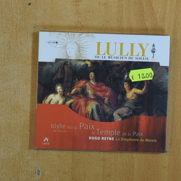 HUGO REYNE - LE TEMPLE DE LA PAIX - CD