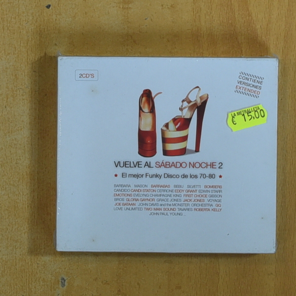 VARIOS - VUELVE EL SABADO NOCHE 2 - CD