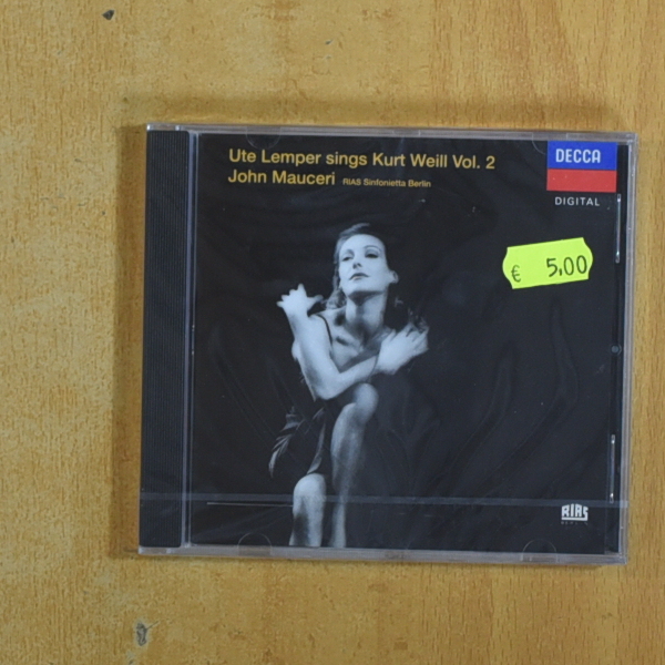 JOHN MAUCERI - UTE LEMPER SINGS KURT WEILL VOL 2 - CD