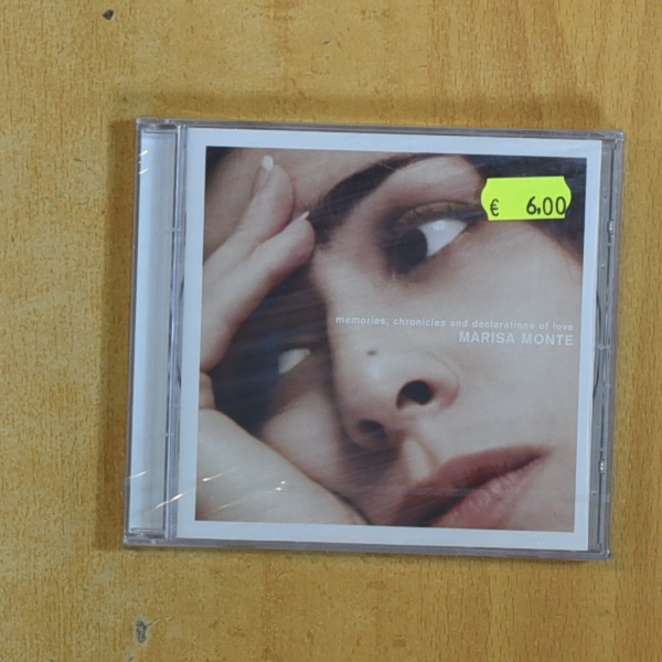 MARISA MONTE - MEMORIES CHRONICLES AND DECLARATIONS OF LOVE - CD