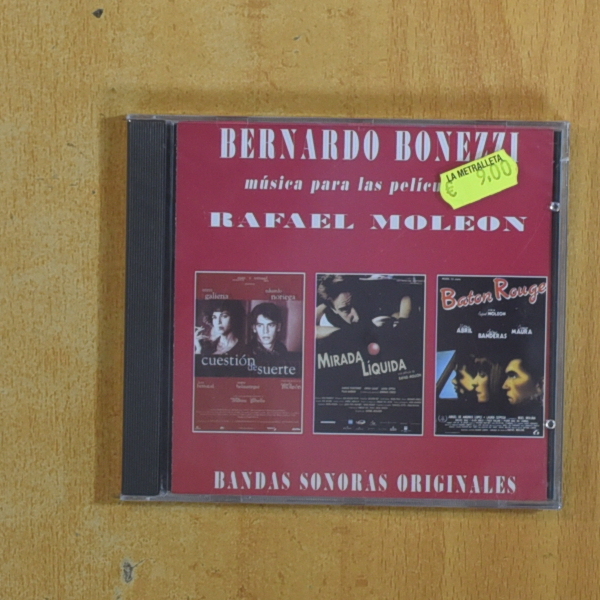 BERNARDO BONEZZI - CUESTION DE SUERTE / MIRADA LIQUIDA / BATON ROUGE - CD