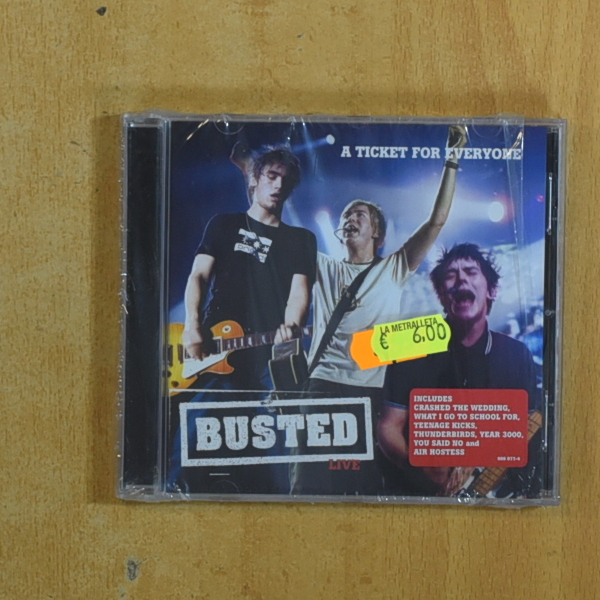 BUSTED - A TICKET FOR EVERYOME - CD