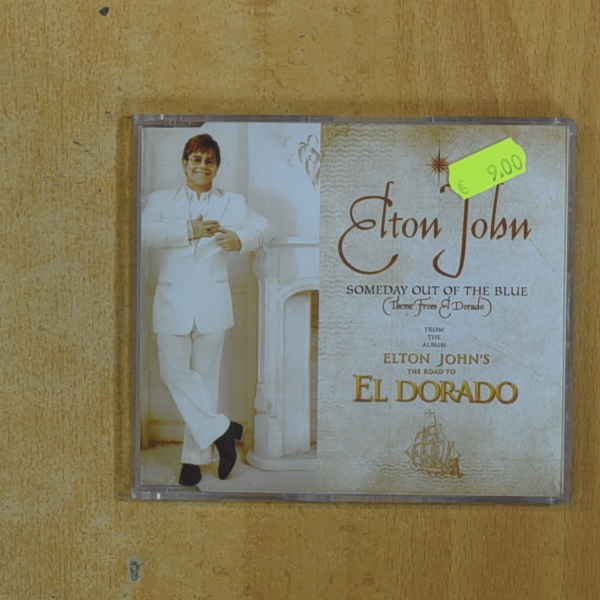 ELTON JOHN - SOMEDAY OUT OF THE BLUE - CD SINGLE
