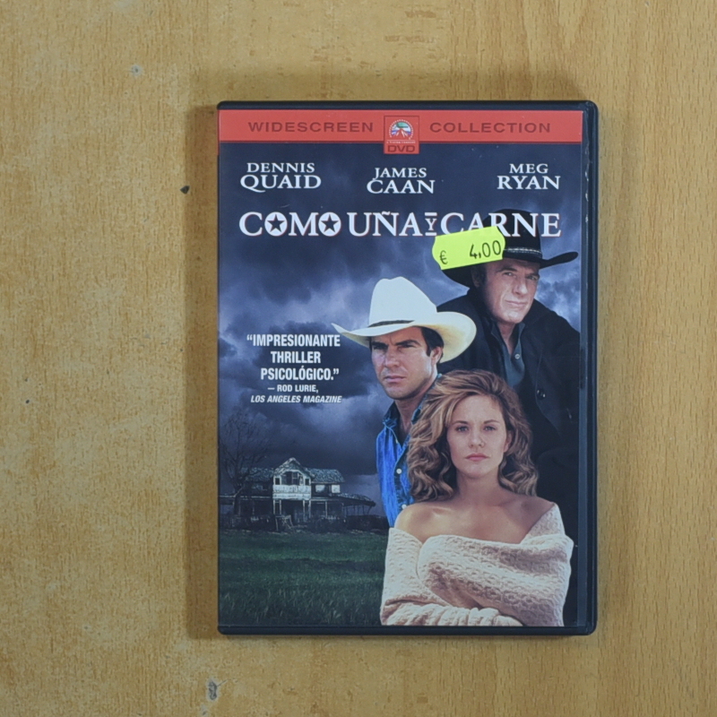 COMO UÑA Y CARNE - DVD