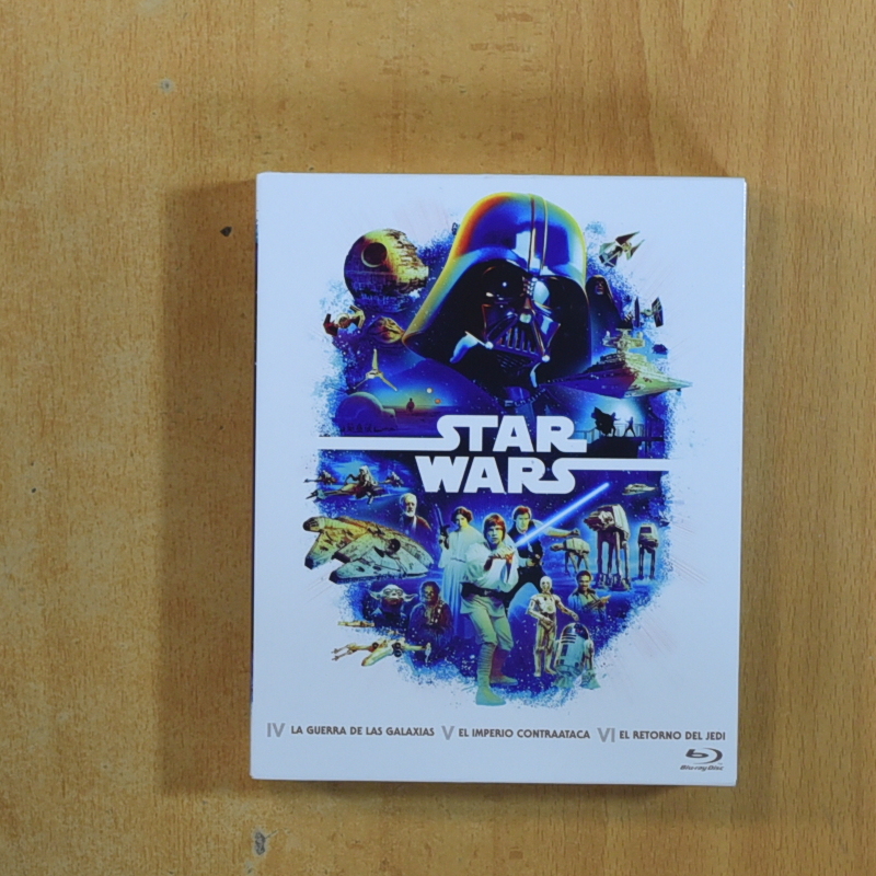 STAR WARS LA GUERRA DE LAS GALAXIAS / EL IMPERIO CONTRAATACA / EL RETORNO DEL JEDI - BLURAY